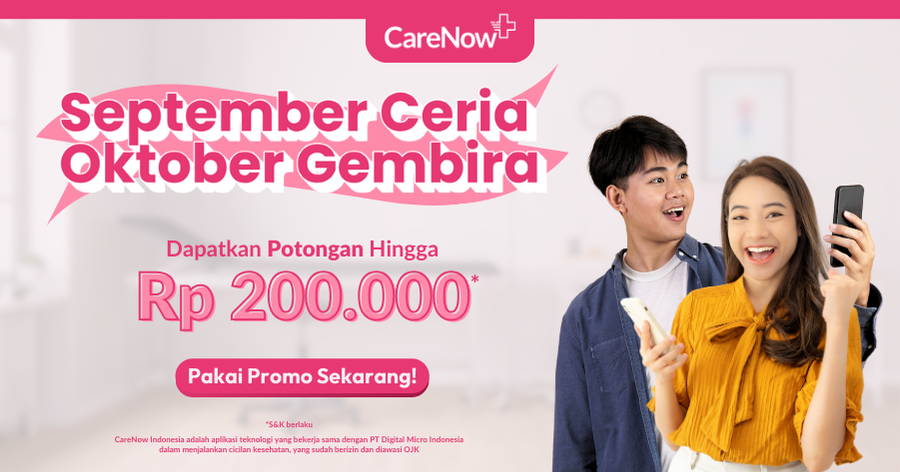 September Ceria, Oktober Gembira! Diskon s.d. 200rb!
